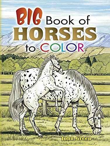 Gran Libro De Los Caballos De Color (dover Naturaleza Colori