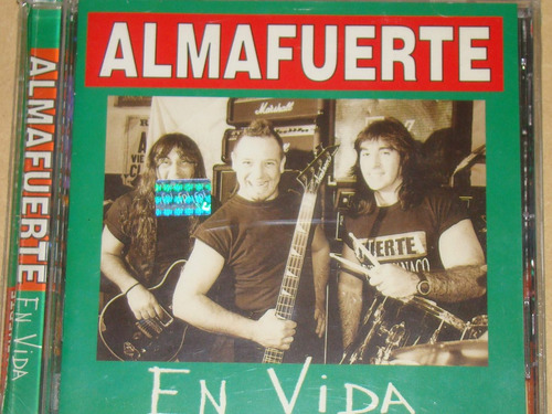 Almafuerte En Vida Cd Nuevo Sellado / Kktus