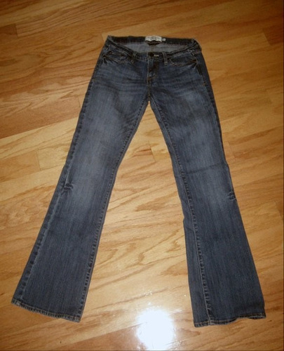 Pantalon Jean Abercrombie Dama Bootcut Mujer 0 Xs Stock