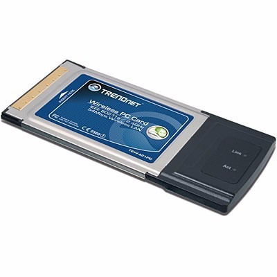 Placa Rede Pcmcia Sem Fio 54mbps Tew-421pc - Trendnet