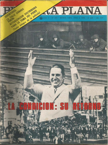 Lote X 3 Revista Primera Plana Año 1972