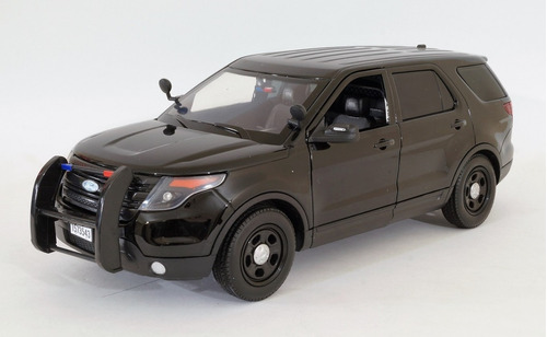 Ford Police Interceptor 2015 Patrulla Negra 1:18  Motormax