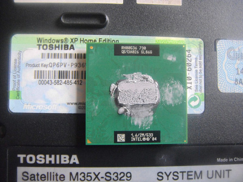 Procesador Para Laptop Toshiba