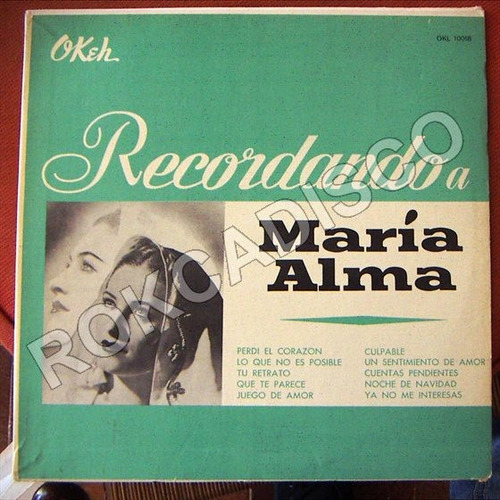 Bolero, Recordando A Maria Alama, Lp 12´,