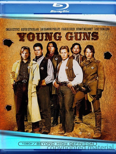 Blu-ray Young Guns / Demasiado Jovenes Para Morir