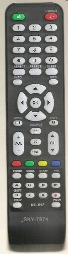 Controle Tv Cce Rc-517 Lcd Led Stile D4201 D32 D37 D42