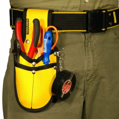 Imagen 3 de 8 de Cinturon Porta Herramientas Toolmen T95 Regulable