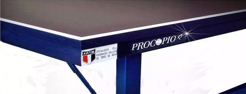 Mesa Tenis De Mesa Mdp / Ping Pong Procópio 15 Mm Dobravel