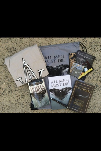 Game Of Thrones Sdcc 2014 Swag Bag Exclusivo