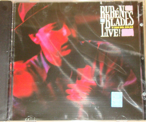 Ruben Blades Y Son Del Solar Live! Cd Nuevo / Kktus