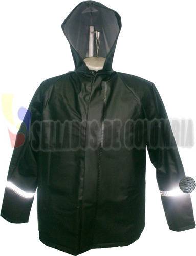 Chaqueta Impermeable Moto Cal18, No Desechable, 2 Obsequios.