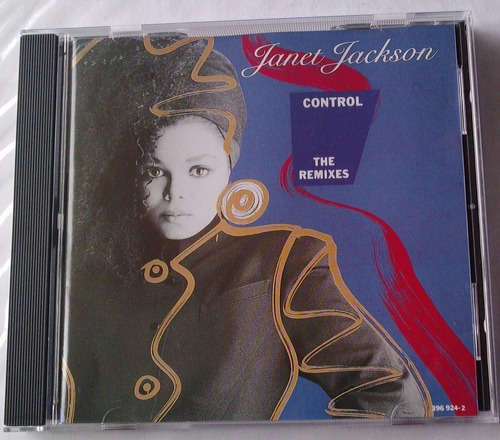 Janet Jackson Control The Remixes Cd Aleman Raro 1992 Bvf
