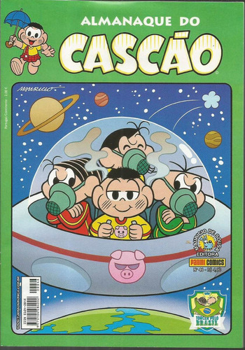 Almanaque Do Cascão Nº 46 - Editora Panini - Capa Mole - Bonellihq Cx22 C19