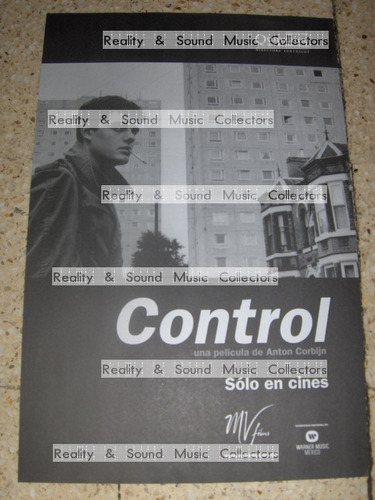 Control Poster Pelicula D Anton Corbijn Joy Division!!