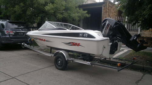 Open 4,75 Mts Con Mercury 50 Hp 2t Arranque Y Power Todo Okm