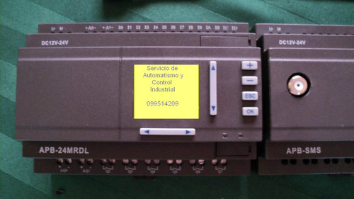 Controlador Plc Con Reporte Y Control Por Gsm-sms