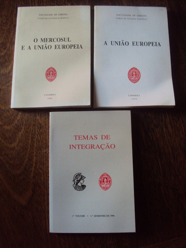 Lote X3 En Portugues. Union Europea Mercosur Integracion