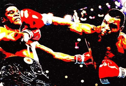 Boxeo - Mike Tyson - Lamina 45 X 30 Cm.