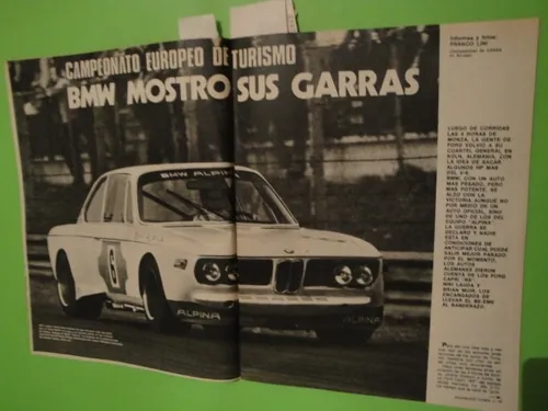Corsa 365 Fiat 128 Test Alfa Romeo 33 Tt Brabham Bt 42 Bmw (Usado)