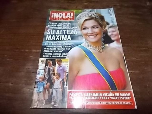 Revista Hola Argentina 65 Maxima Zorreguieta 7/2/2012