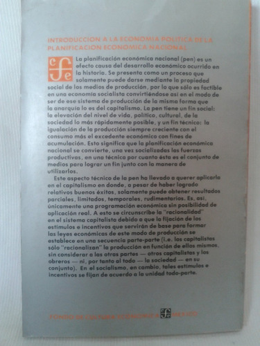 Imagen 2 de 4 de Introducción A La Economía Política J L Ceceña Cervantes Fce