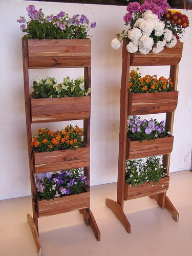 Imagen 5 de 6 de Macetero De Madera Especiero Huerta. Ideal Regalo