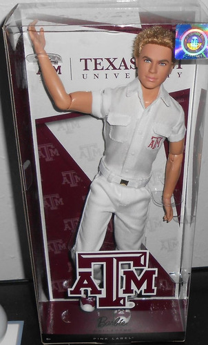 Barbie Ken University Articulado Texas Collector Fashionista