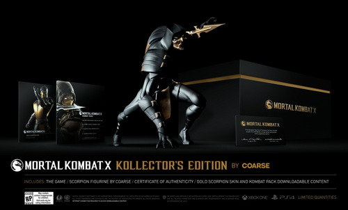 Mortal Kombat X Kollector's Edition By Coarse  Ps4