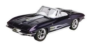 Revell Corvette 1963 Convertible Escala 1:25 Para Armar, + 8