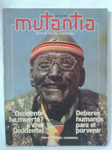 Imagen 1 de 3 de Mutantia 2 8/0 Miguel Grinberg Ediciones Psiconauta