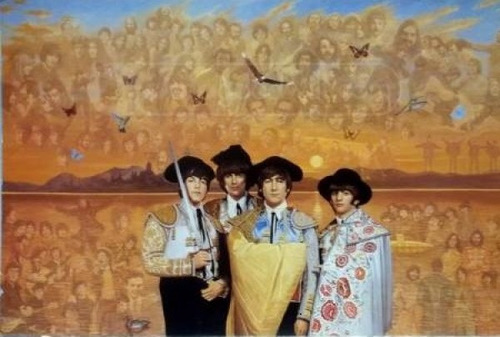 Poster Importado De Los Beatles - Matadores - 90 X 60 Cm