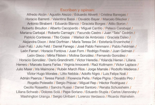 Diario Y Revista Pagina 12 - 25 Años