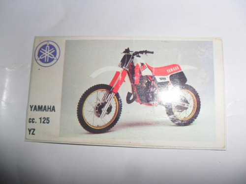 Figurita Figu Moto Yamaha Cc 125 Yz Album Fichu