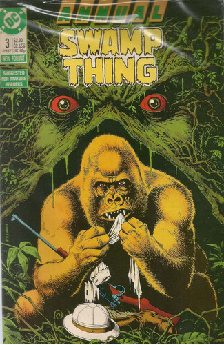Swamp Thing Annual 1987 - Dc - Bonellihq Cx258 R20