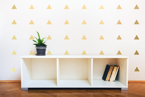 Vinilos Triángulos, Decorá Tus Paredes! 6 Cm,135 Por Plancha