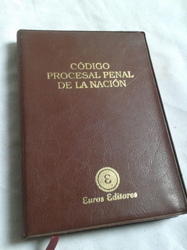Código Procesal Penal De La Nación Euro Editores Envios C36