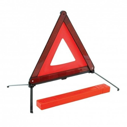 Baliza Reflectiva Triangulo Plegable C/ Soporte Y Estuche