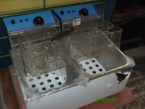 Comprar Freidora Eléctrica 2 Cubas 10 Lt C\u002Fu 2 Canastos Envío Gratis