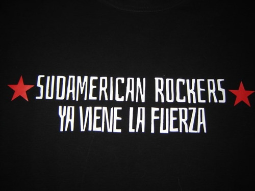 Polera Estampada Sudamerican Rockers Los Prisioneros