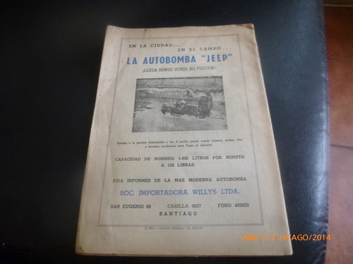 Antigua Revista Mundo Bomberil N° 3 -1953 (256