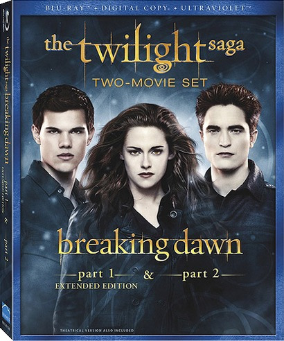 The Twilight Saga: Amanecer, Parte 1 + Parte 2 En Blu-ray