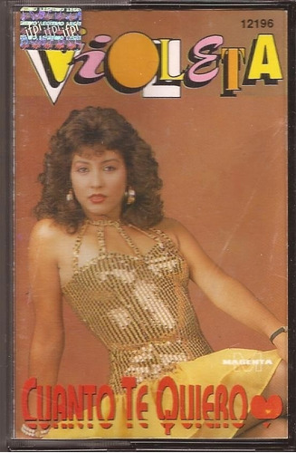 Violeta Cuanto Te Quiero Cassette 1992 Cumbia