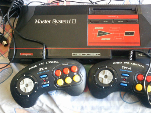 Master System 2 Completo 2 Controles Lindo !!!!