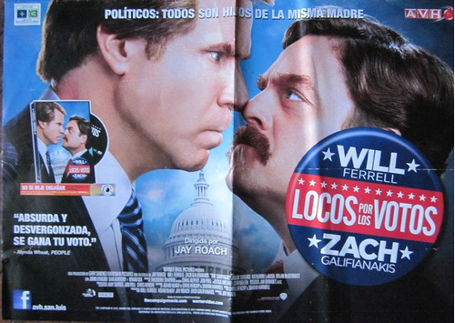 Poster De La Pelicula Locos Por Los Votos