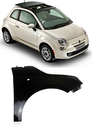 Paralama Fiat 500 2008 2009 2010 2011 2012 Novo Direito