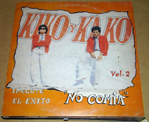 Kiko Y Kako Vol 2 No Comia Lp Argentino / Kktus