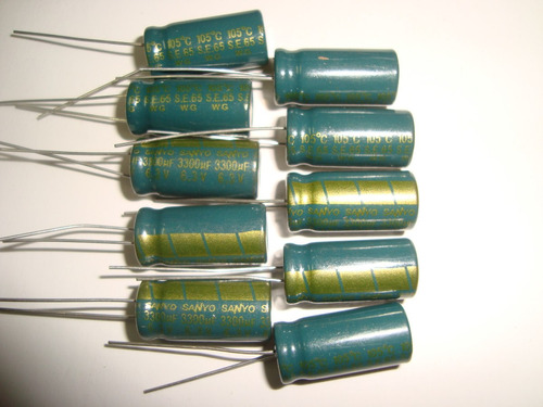 Capacitor Eletrolítico 3300uf X 6,3v - 105ºc