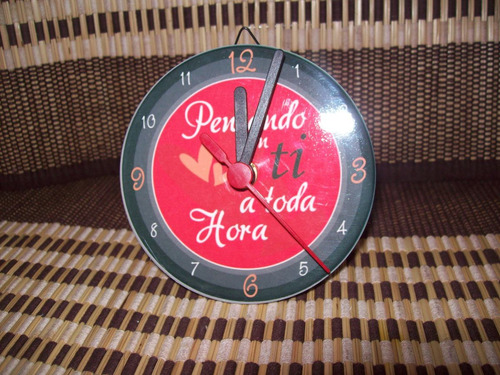 Reloj Decorativo Pensando En Ti A Toda Hora Expresa-t