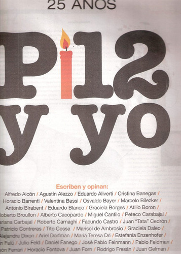 Diario Y Revista Pagina 12 - 25 Años