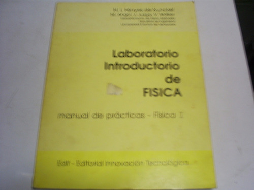 Libro:laboratorio Introduccion A La Fisica-ucv